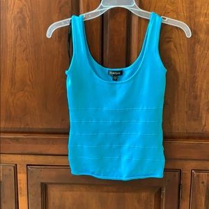 BeBe turquoise sleeveless top